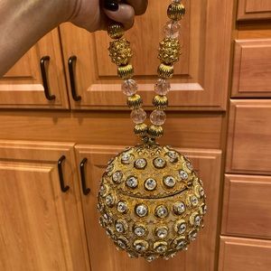 Dress bag for weddings or formal dinner.